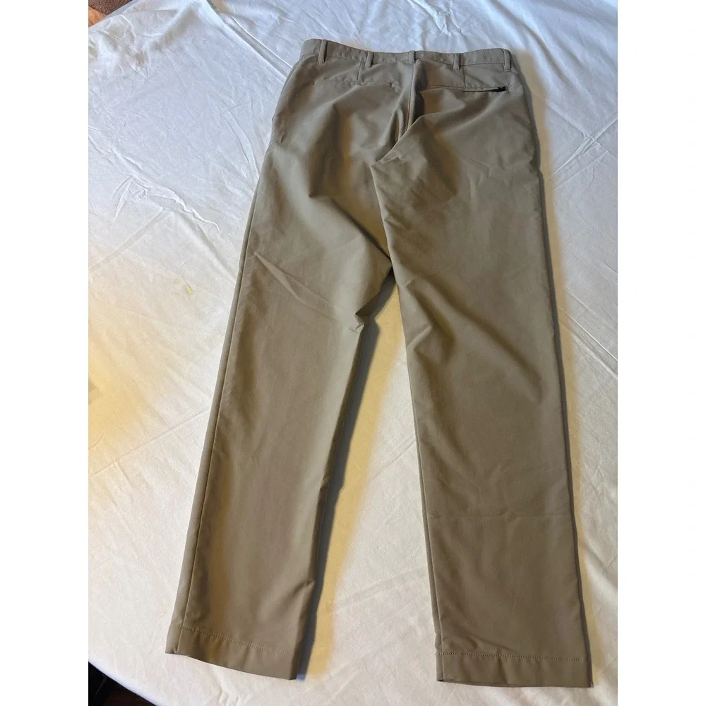 Banana Republic Core Temp Pants Mens 32x32 Khaki Straight Chino Golf